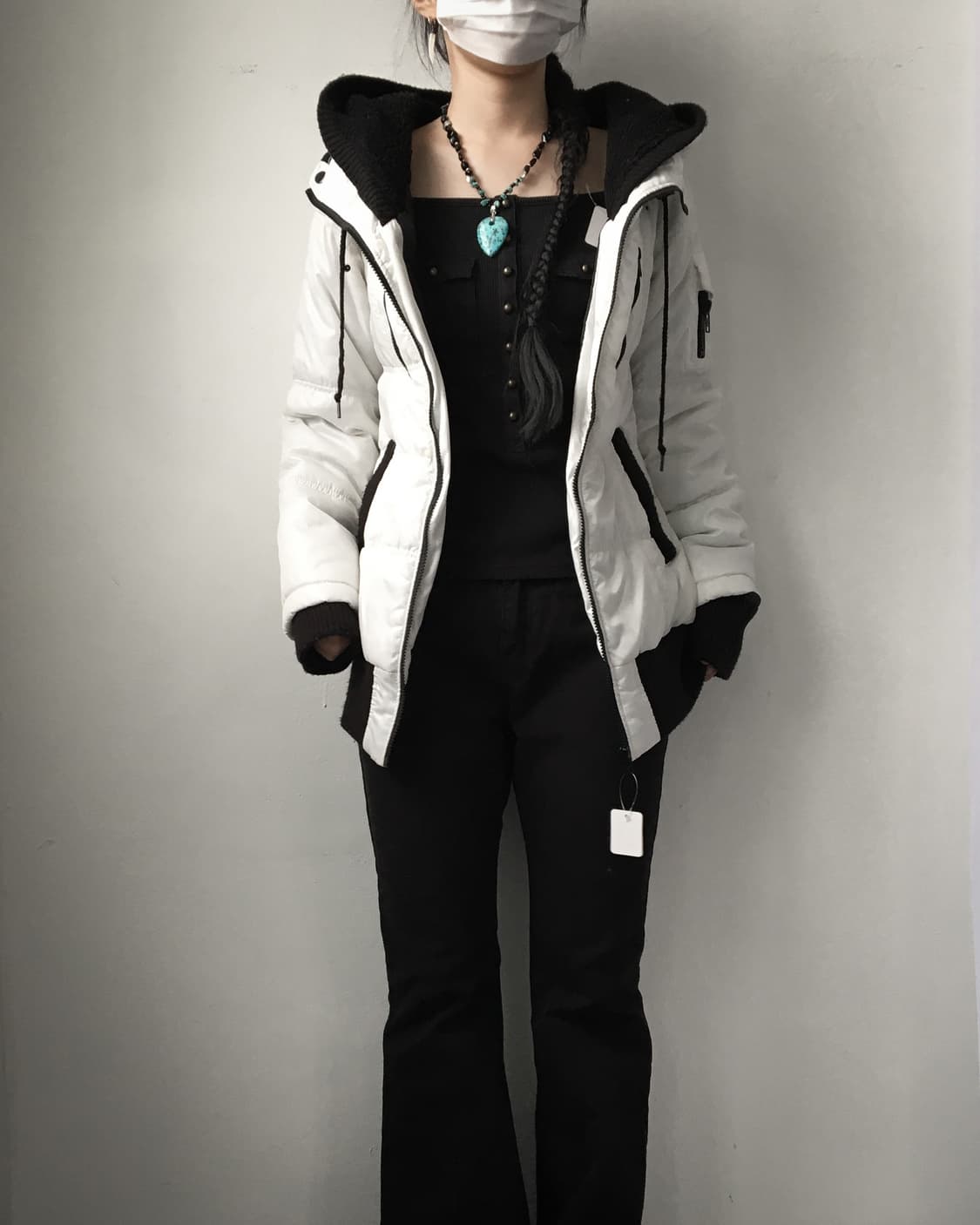 Hood high neck jumper 상품이미지9