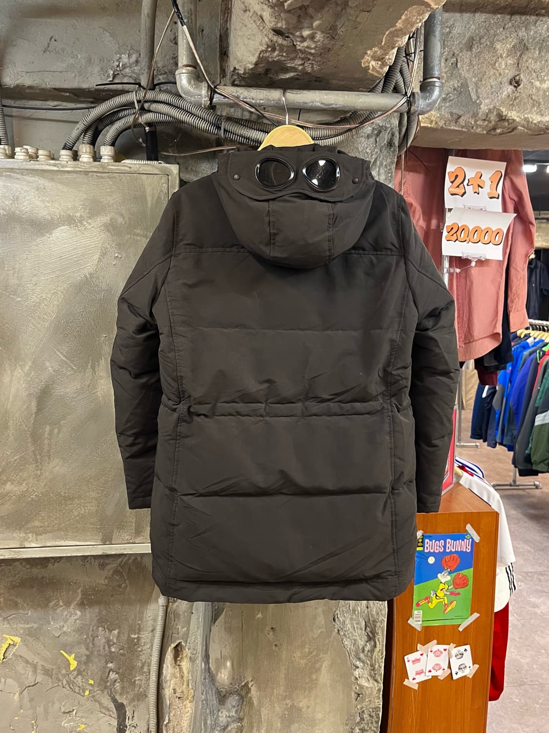 씨피컴퍼니 하프 렌즈 고글 패딩 자켓 100 #csz3003 상품이미지2