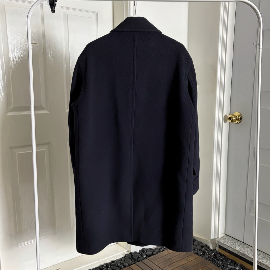 Abx 더블 울 코트 다크네이비 상품이미지4