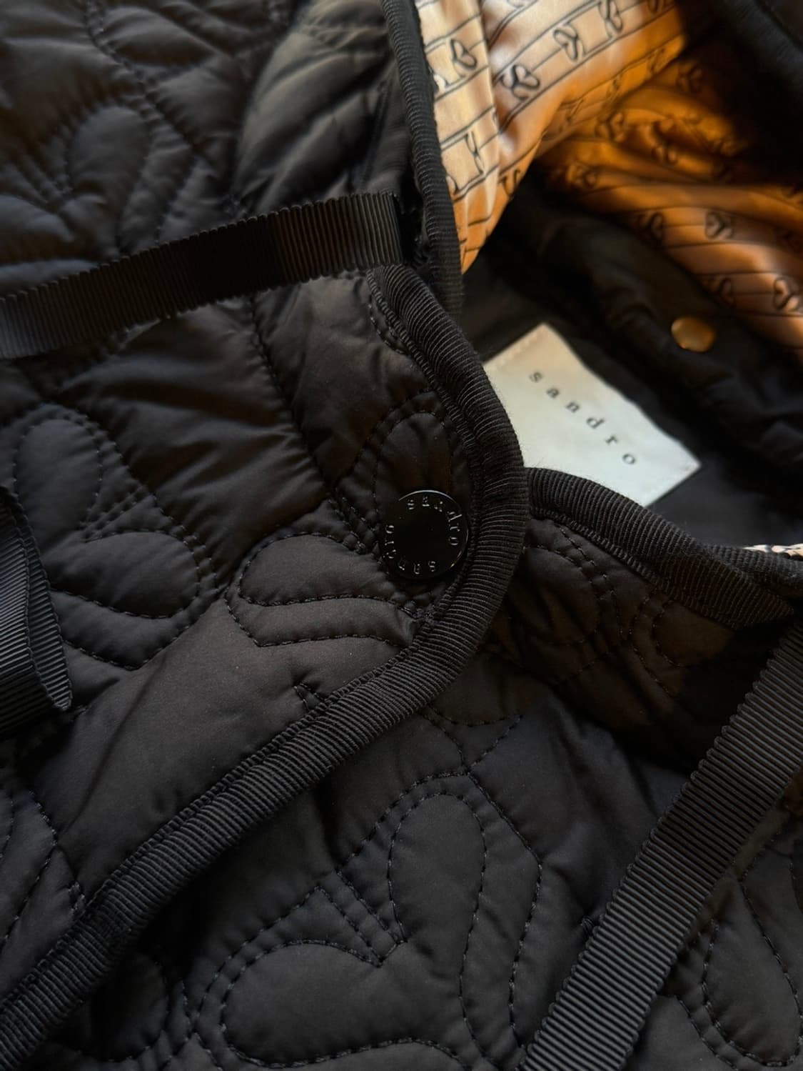 산드로 퀼팅자켓 66~77 상품이미지8