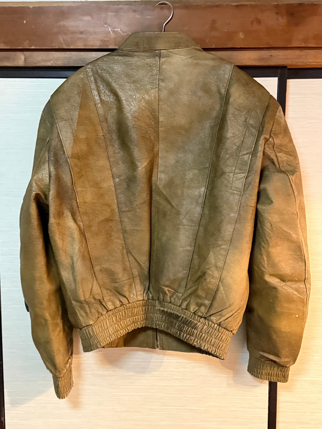 빈티지 리얼레더 자켓 44사이즈 ㅍㅍ 상품이미지5