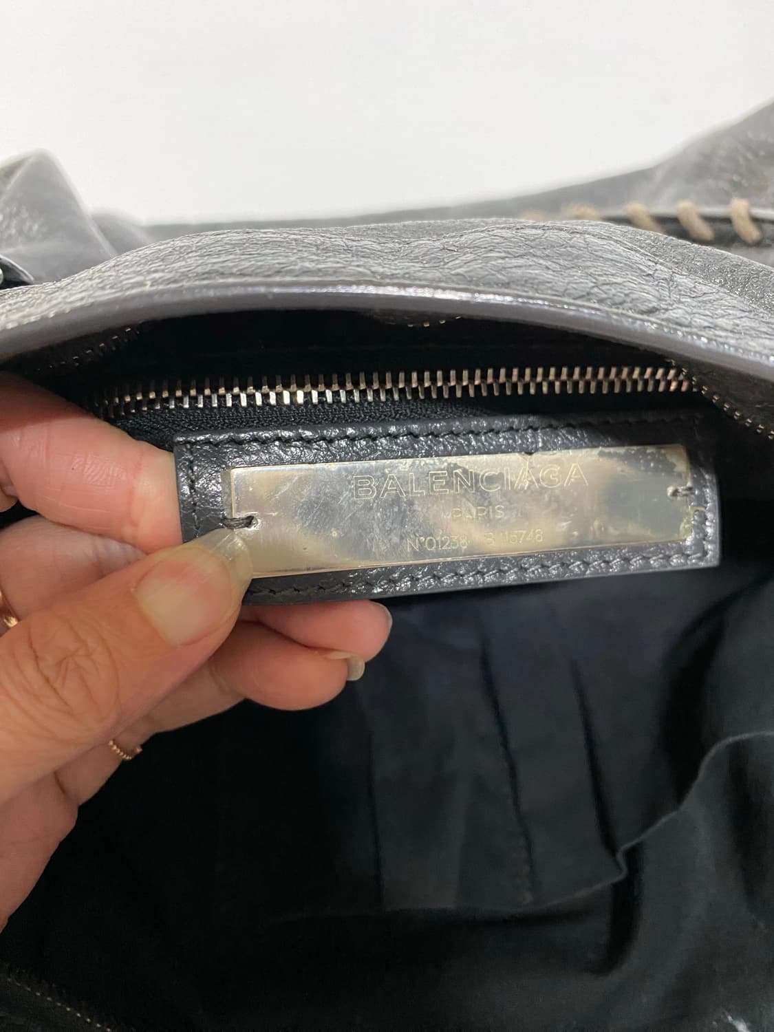 발렌시아가 토트백 그레이 상품이미지9