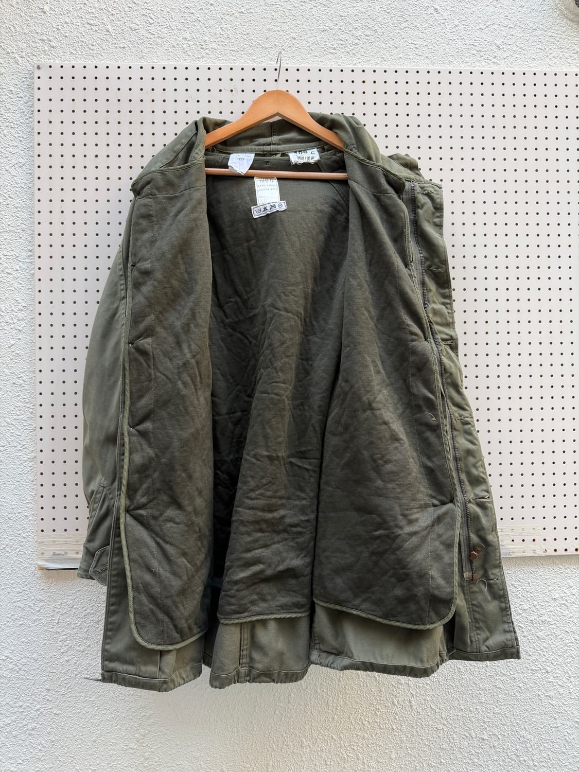 1970s OG FRENCH ARMY M64 필드파카 오리지널개파카 상품이미지10