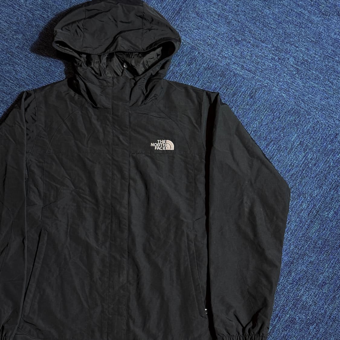 노스페이스 블랙 바람막이 후드자켓 상품이미지2