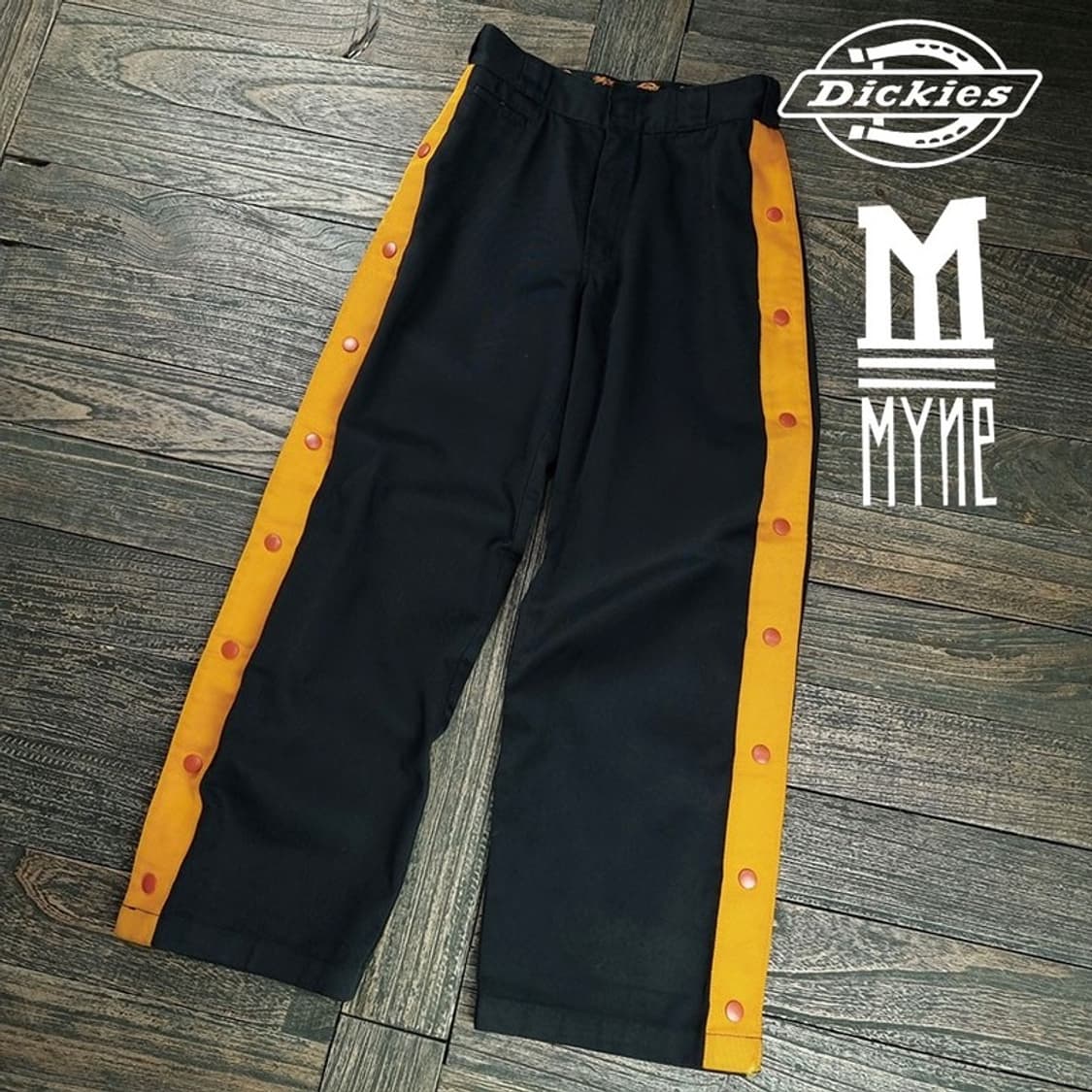 [디키즈 X MYNE 미하라야스히로] 사이드라인 워크팬츠 P01539 상품이미지1