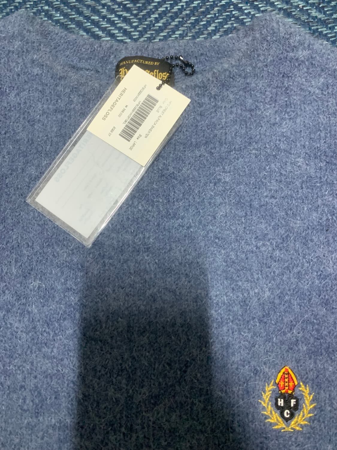 헤리티지플로스 알파카니트 블루 L(105) 상품이미지2