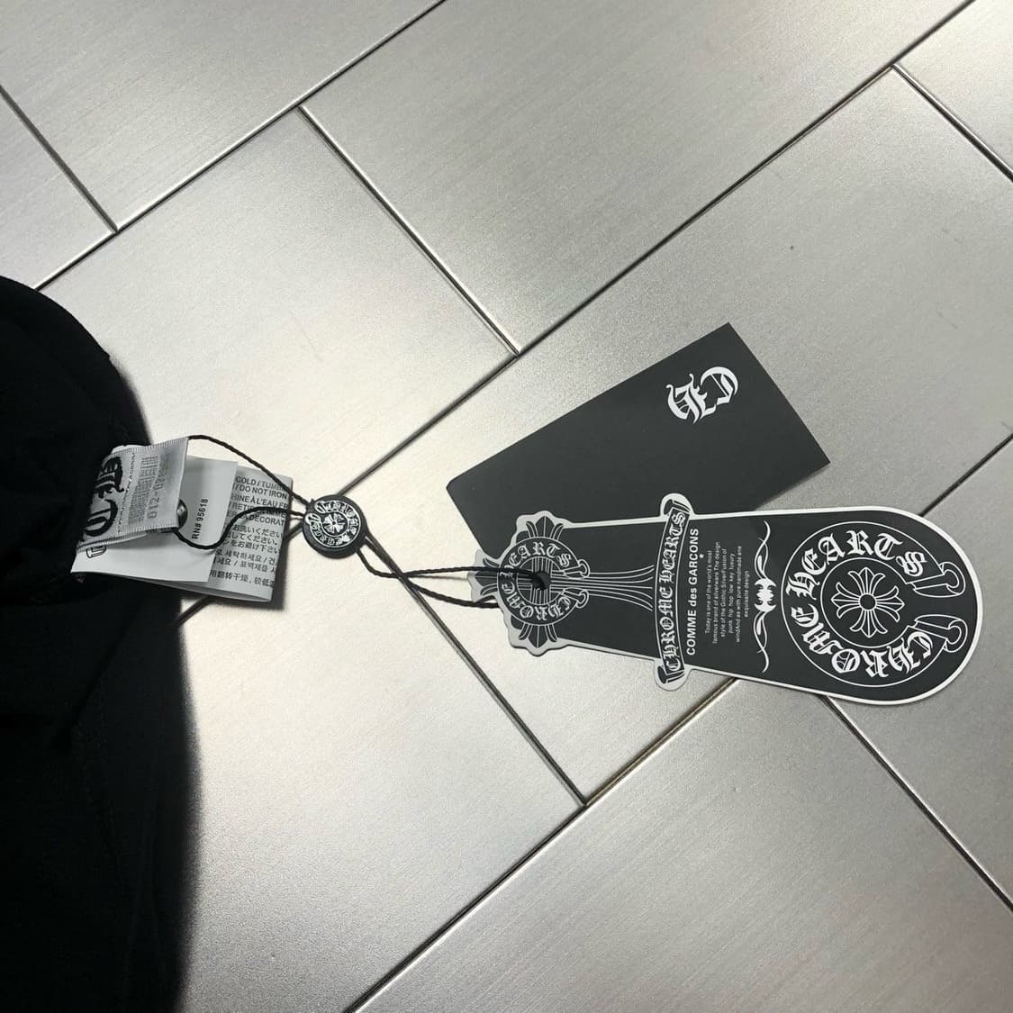 크럼하츠 데님패치 반팔 티셔츠 상품이미지1