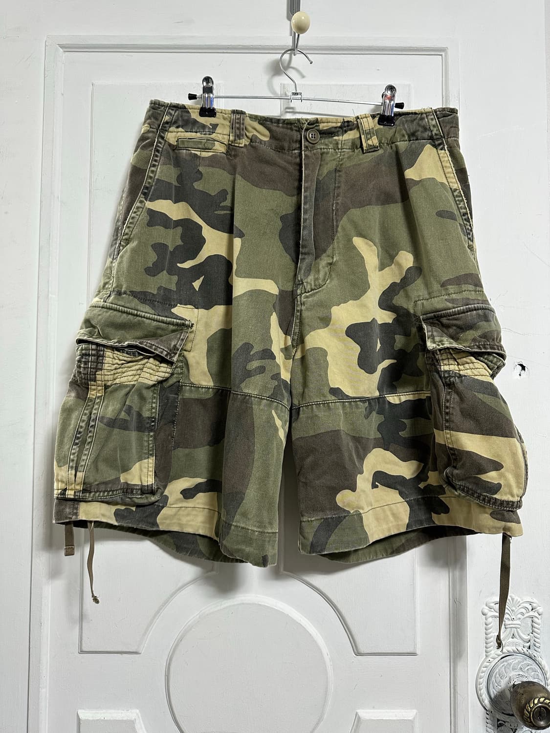 아베크롬비 카모 카고 쇼츠 상품이미지1