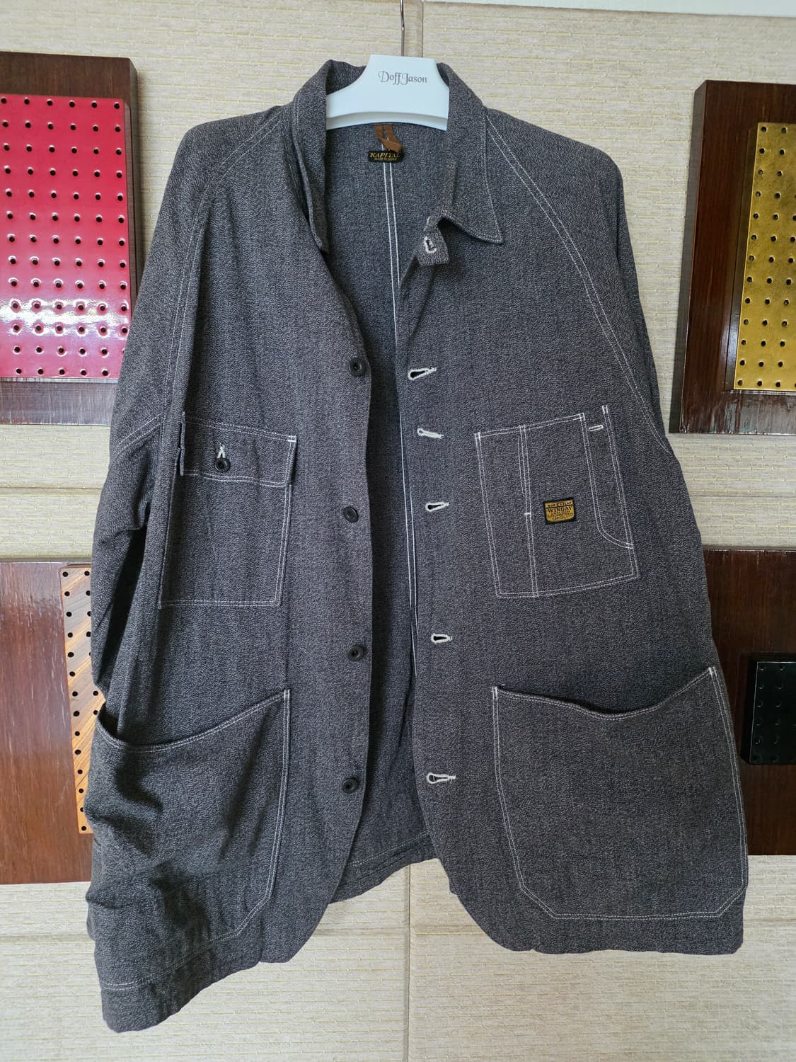 캐피탈 샴브레이 커버올 상품이미지6