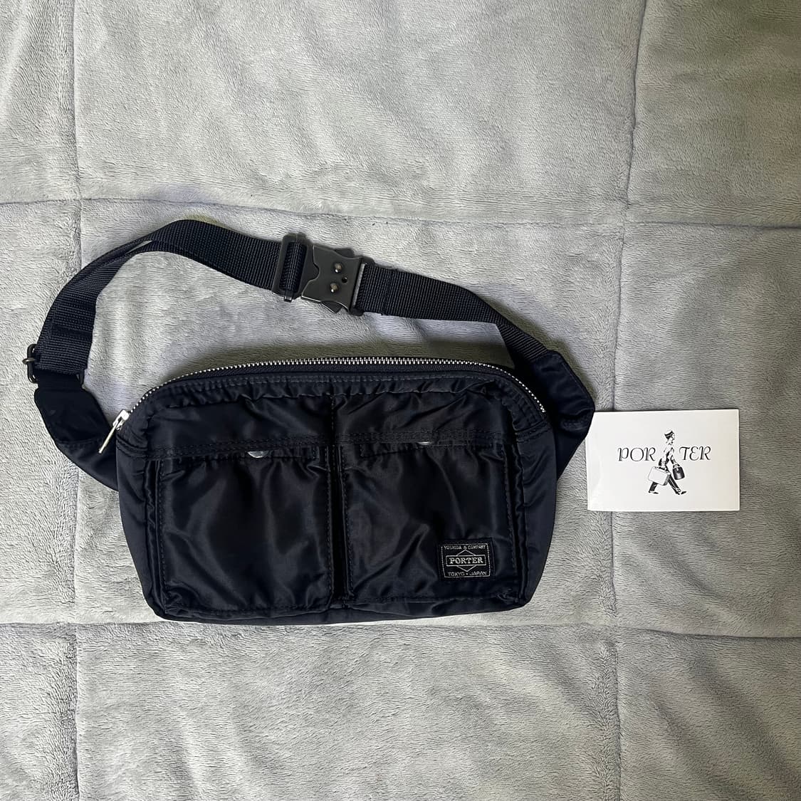 Porter 요시다 포터 탱커 웨이스트백 힙색 블랙 상품이미지1