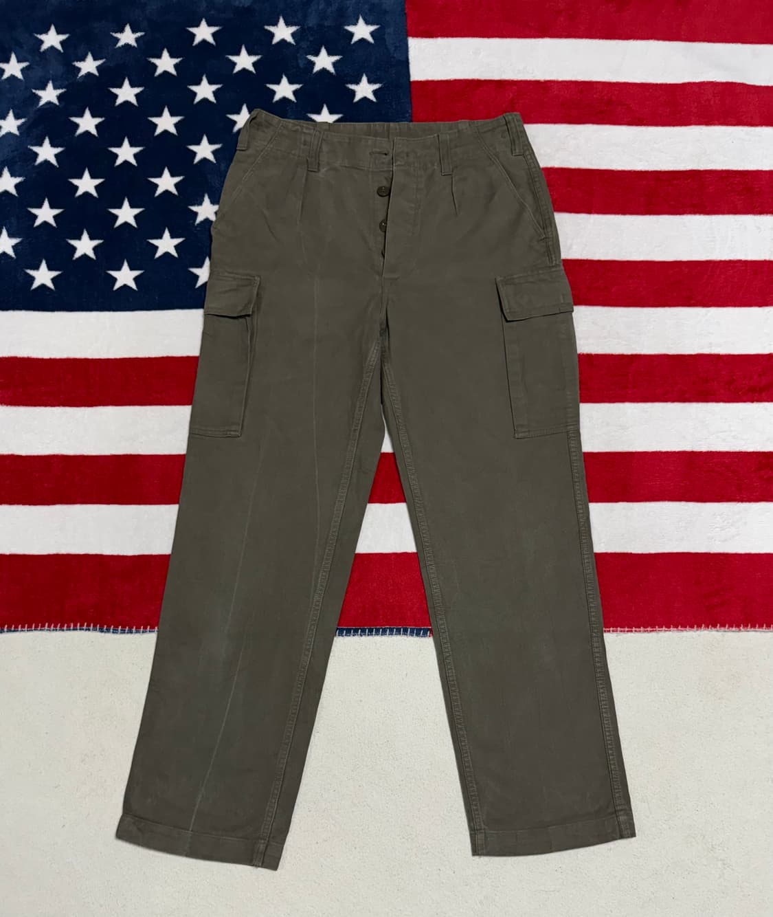 90s 독일군 퍼티그 카고팬츠 military cargo pants빈티지 상품이미지1