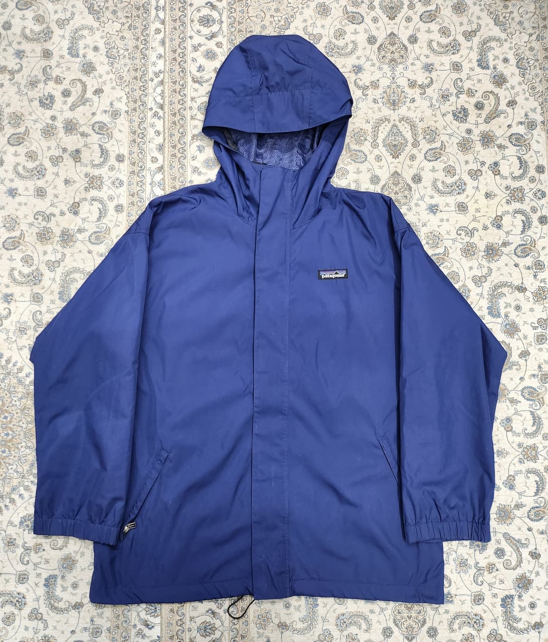 파타고니아 네이비색 후드 바람막이 키즈 L (100-103) 상품이미지1
