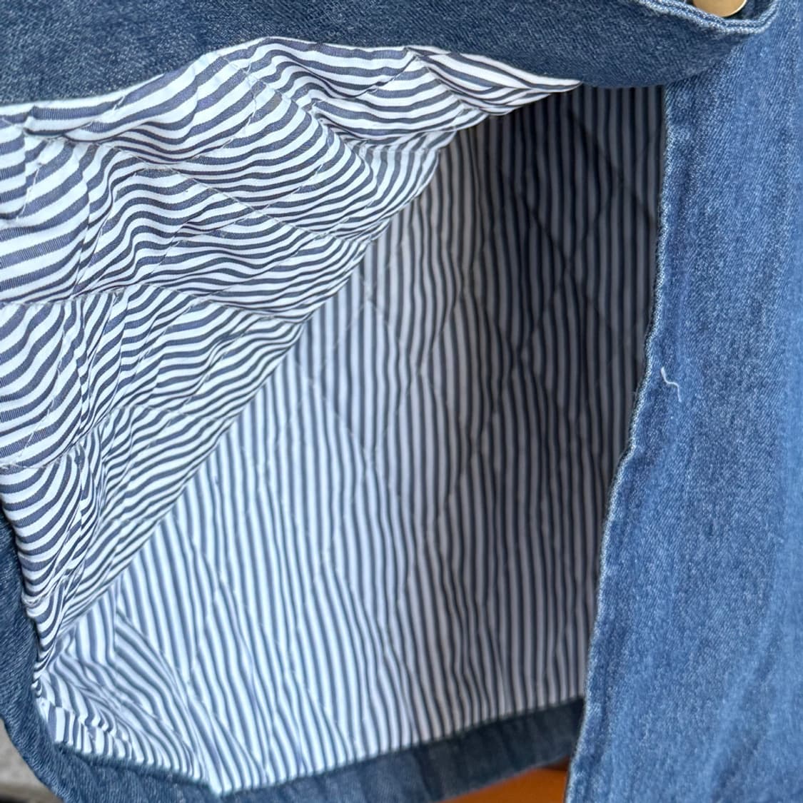 노마드 블루 후드 코트 상품이미지4