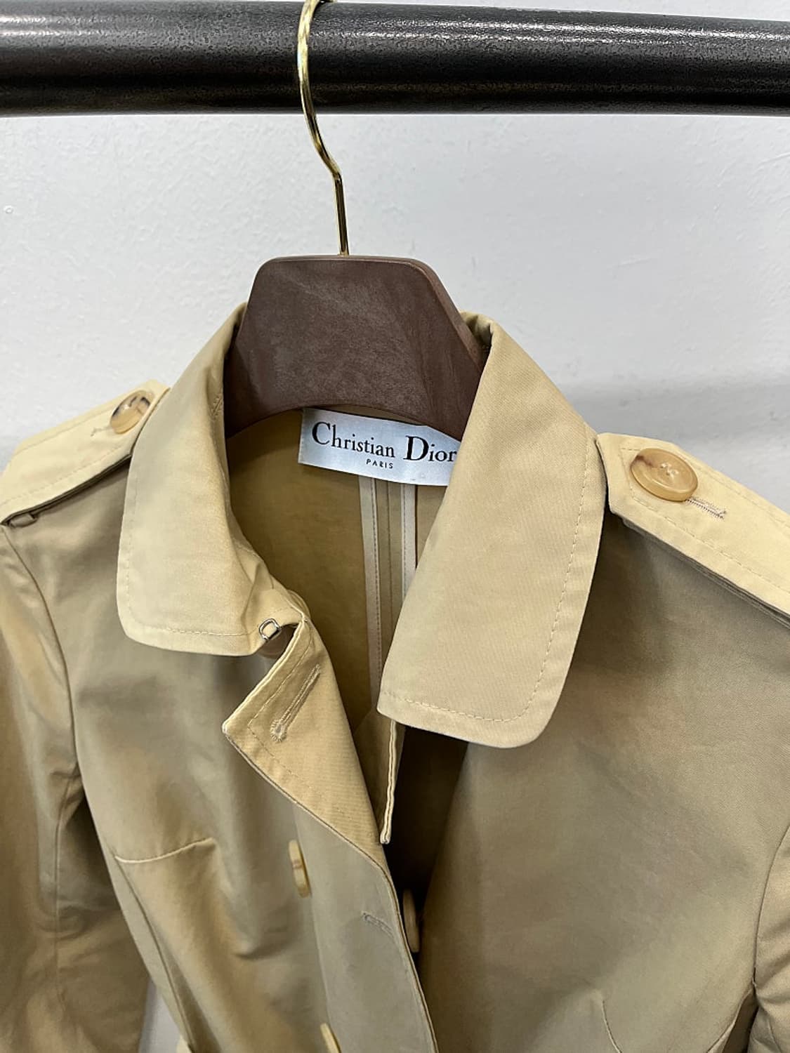 여) 크리스찬디올 트렌치코트  상품이미지4