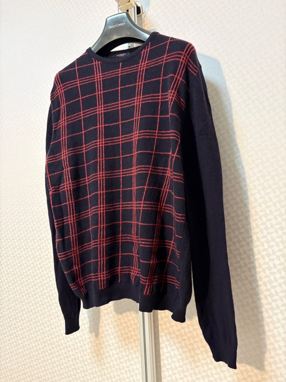 이태리 메이드 버버리 버진울 니트 상품이미지3