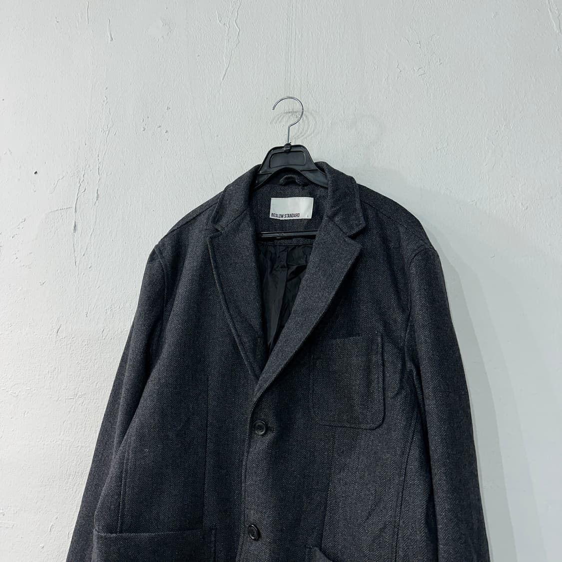 비슬로우스탠다드 헤링본 자켓 L 상품이미지2