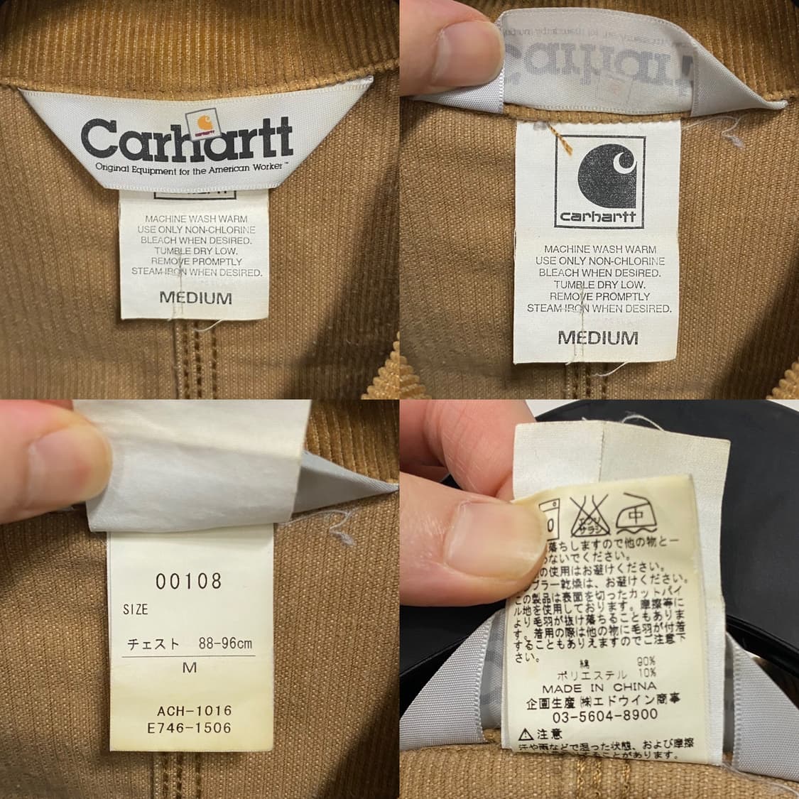 칼하트 코듀로이 초어 자켓 상품이미지8