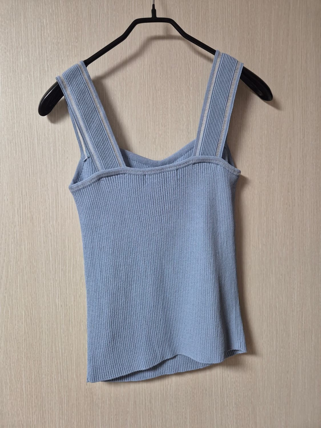 (22년) 마인 mine  슬리브리스 니트 탑 한섬  상품이미지2