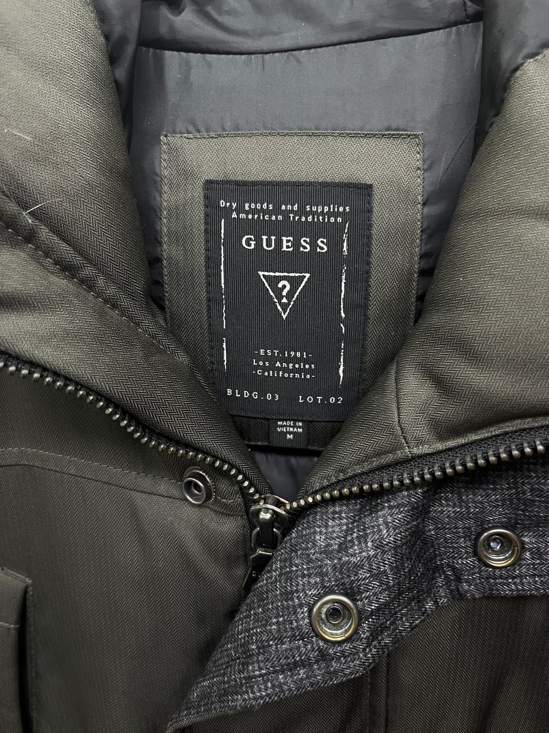 게스 후드 퍼 패딩 점퍼 상품이미지3