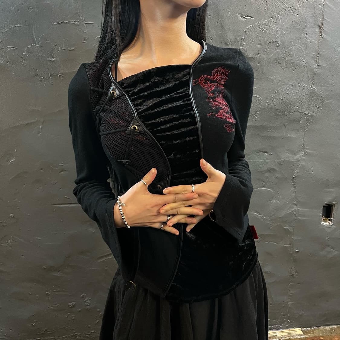 Ozz on 매쉬 롱슬리브 상품이미지4