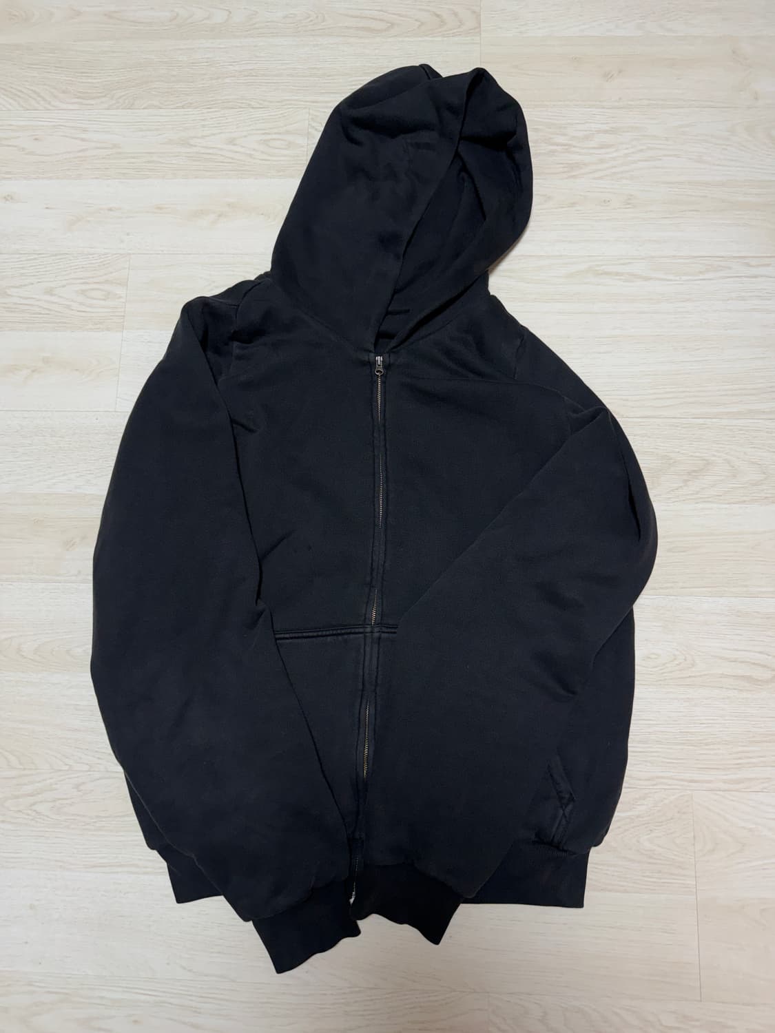 이지갭 후드 집업 블랙 팝니다 상품이미지1