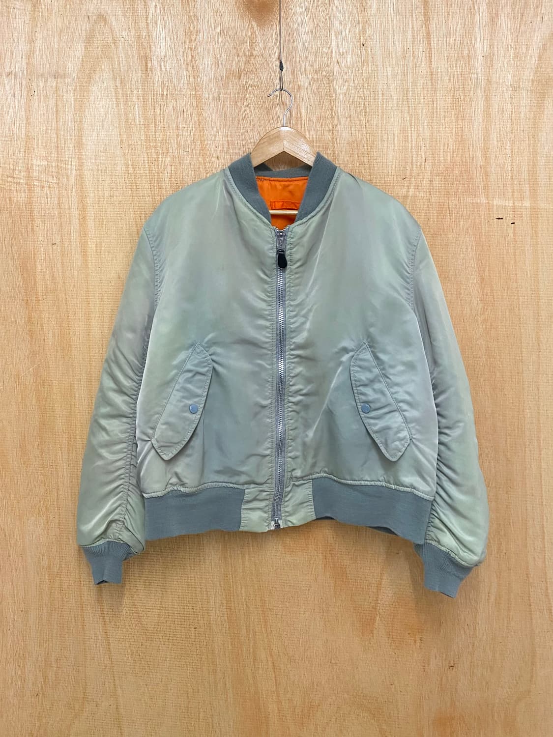 80~90s ALPHA INDUSTRIES sun faded ma-1 상품이미지1
