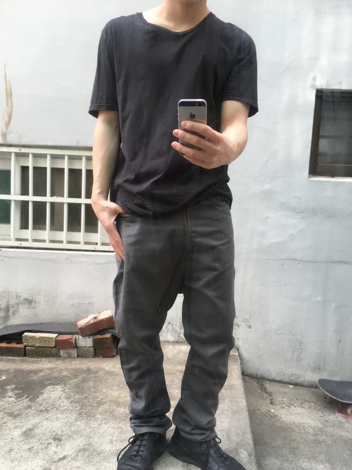 카반드 주카 x 디키즈 사루엘 사선 지퍼 팬츠 상품이미지3