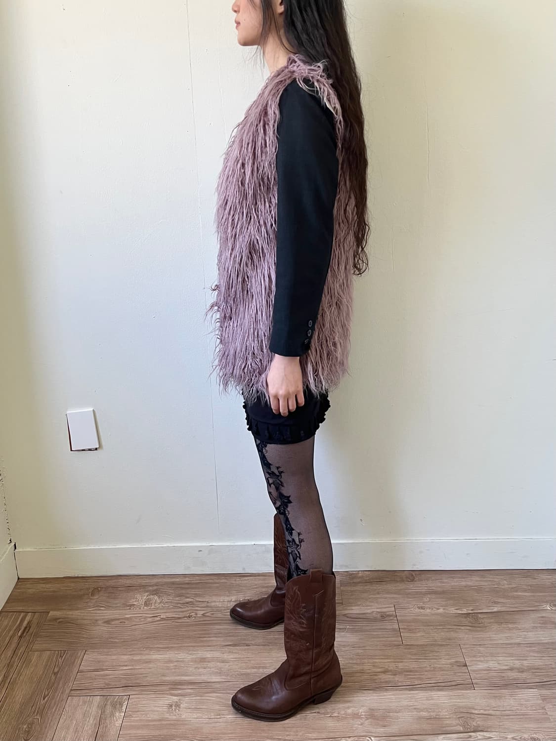 Frame 라벤더 퍼 베스트 자켓 상품이미지9