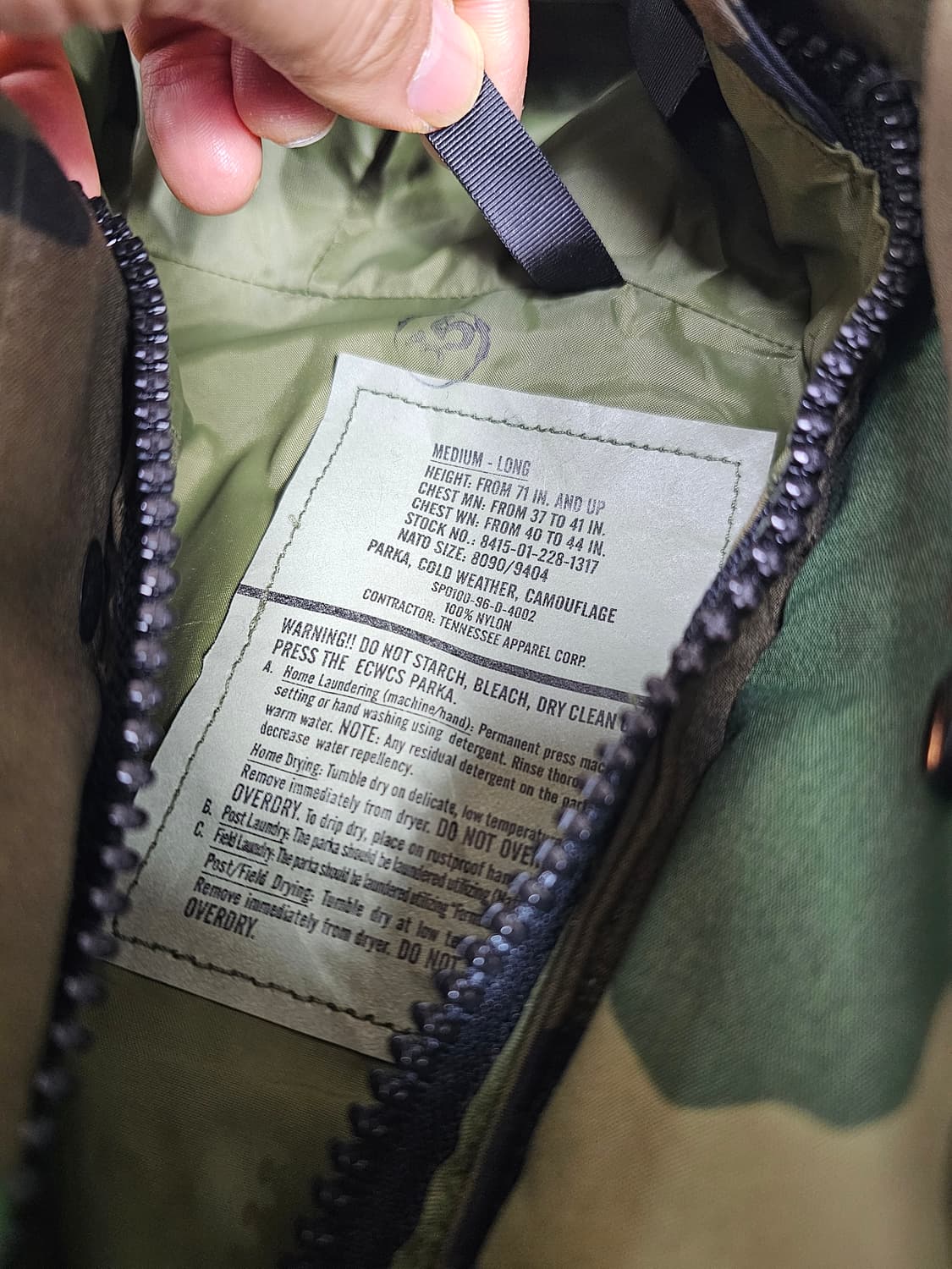 미군고어텍스야상 상품이미지2