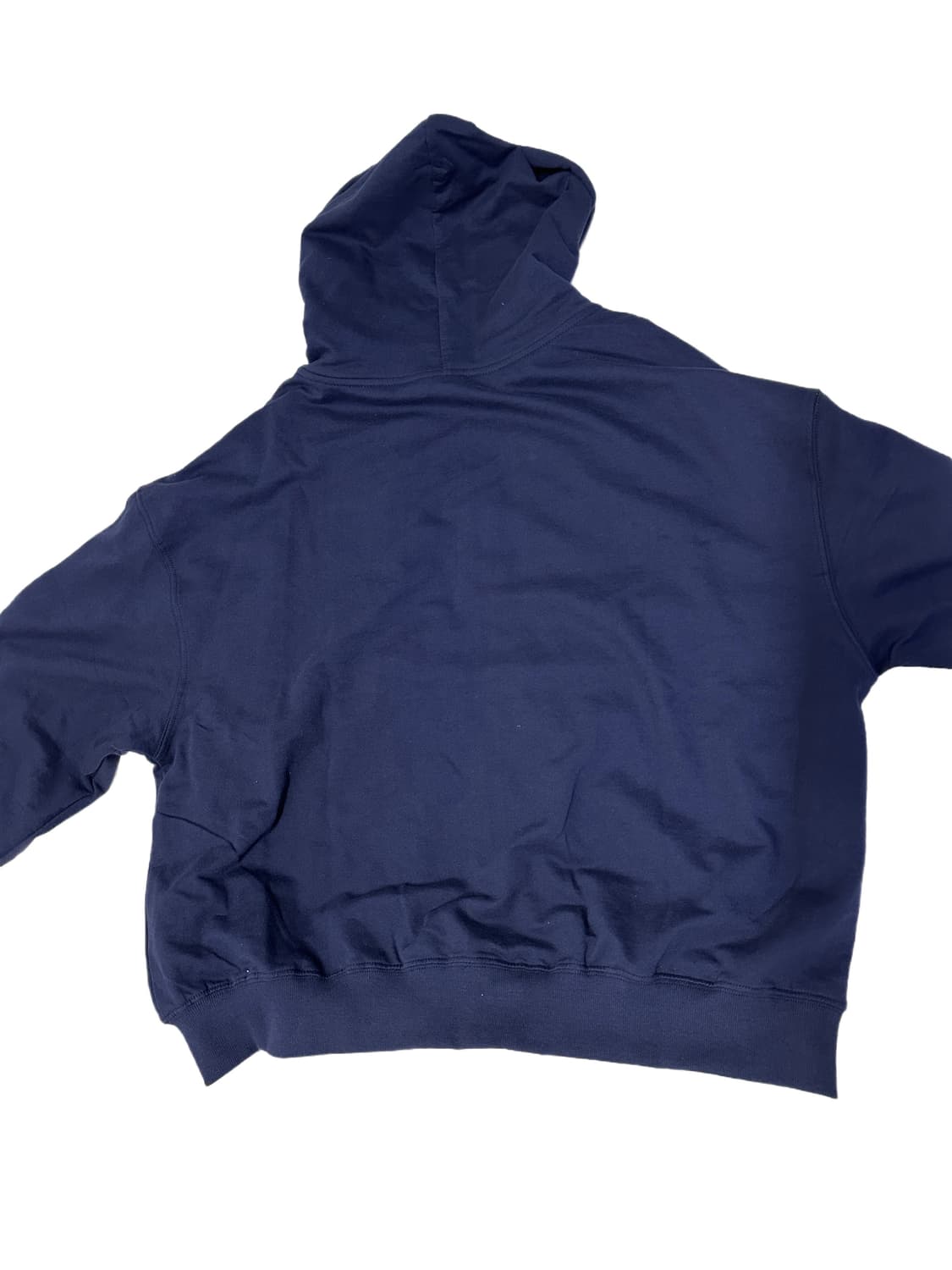 (새상품)아모우 댄싱 서클 크롭 후드집업 네이비  상품이미지2