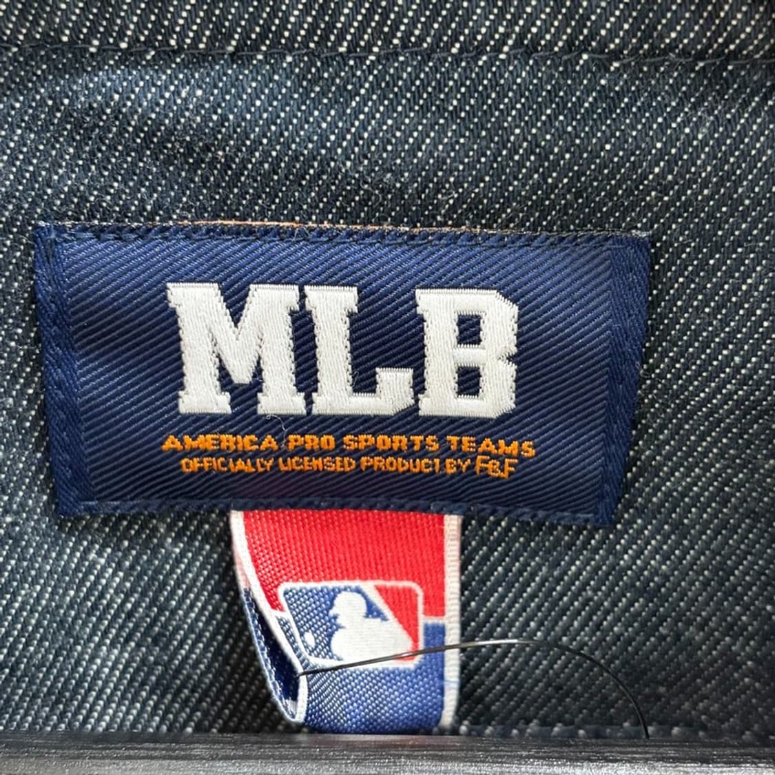 MLB 데님 바시티자켓 상품이미지7
