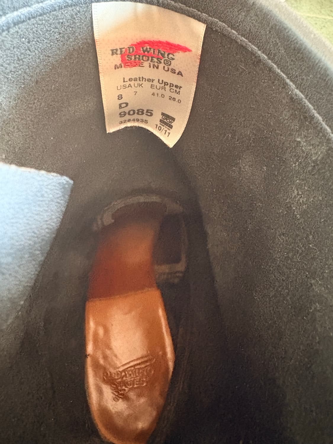 레드윙 엔지니어부츠 9085 8D 260 상품이미지4