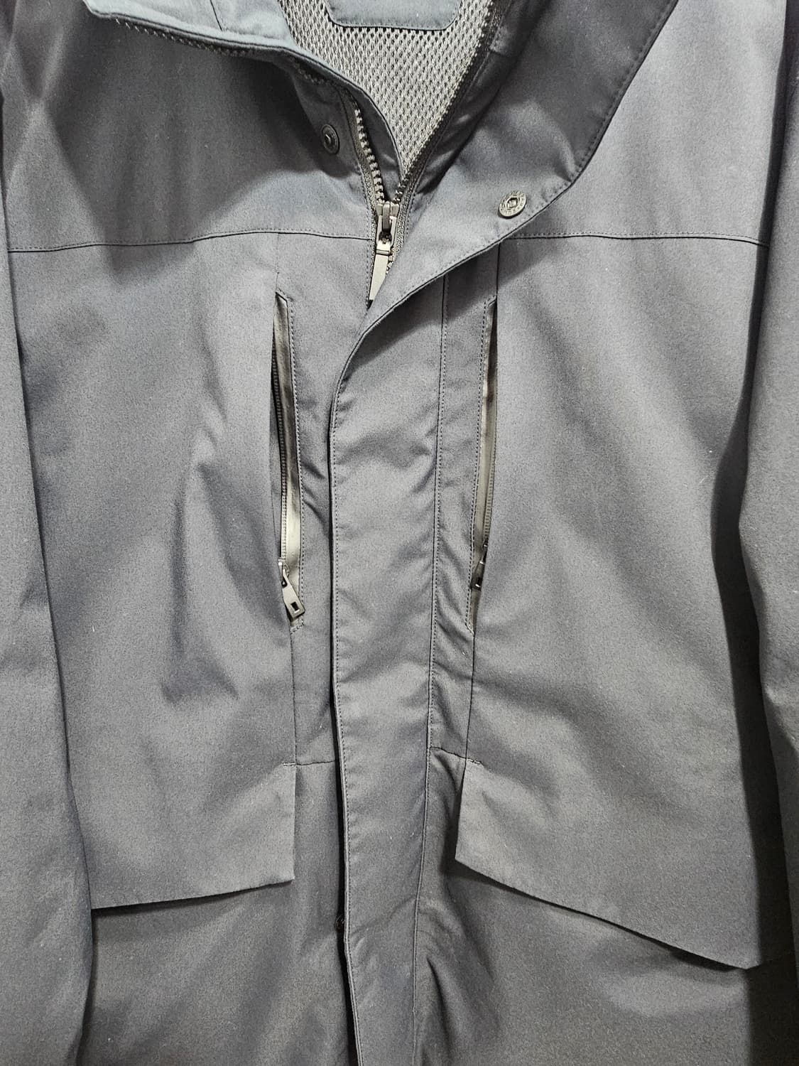 유니클로(UNIQLO) 하이브리드 블랙 후드 파카 XL 상품이미지7