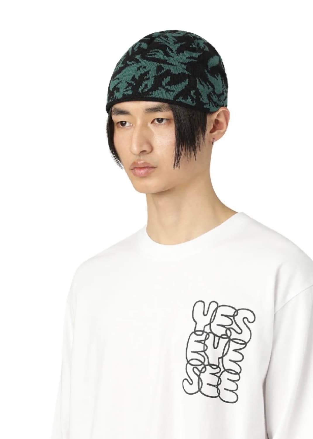 예스아이씨 트래버스 자카드 비니 모자 상품이미지4