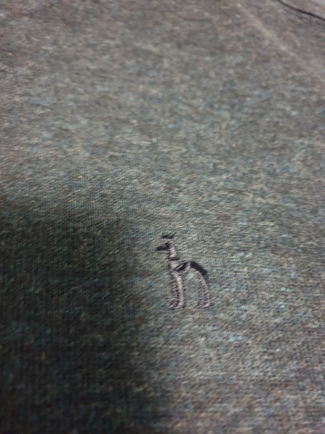 (22s) 헤지스 헨리넥 카라 코튼니트 롱슬리브 네이비 (110) 상품이미지3