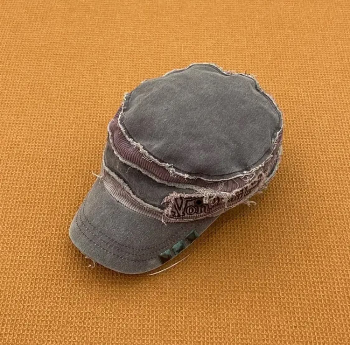 본더치 빈티지 밀리터리 캡 모자 군모 갸루 y2k 상품이미지5