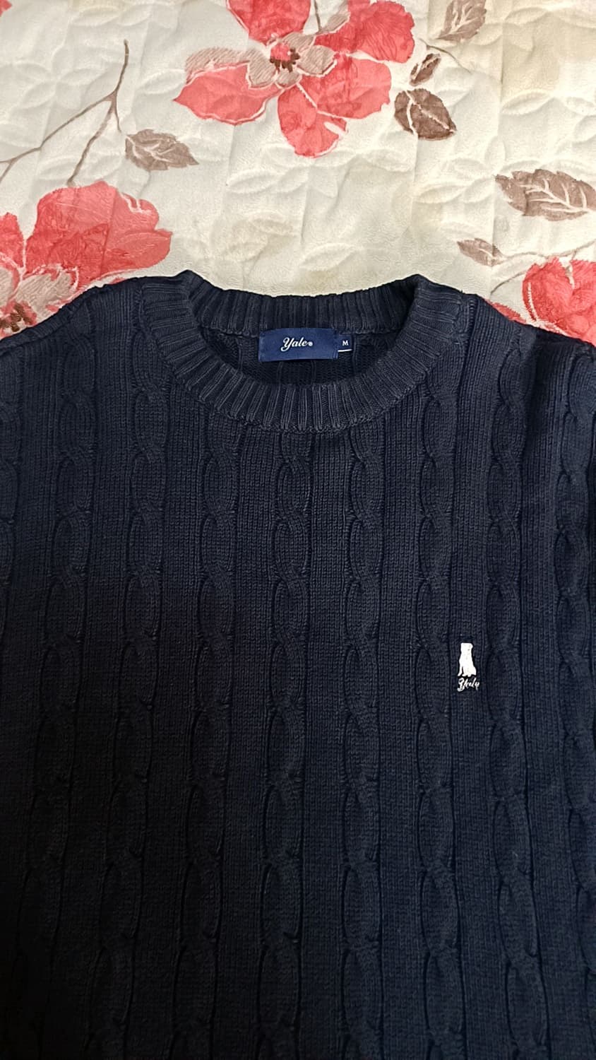 예일 꽈배기니트 100 가슴55 기장69 상품이미지4