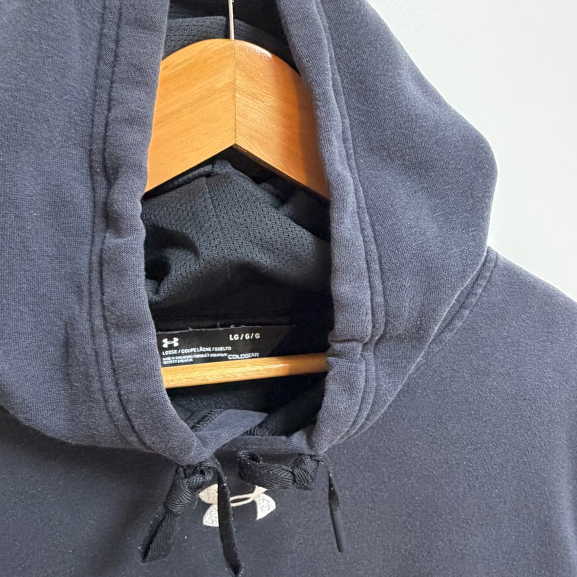 언더아머 스몰로고 후드티 상품이미지3