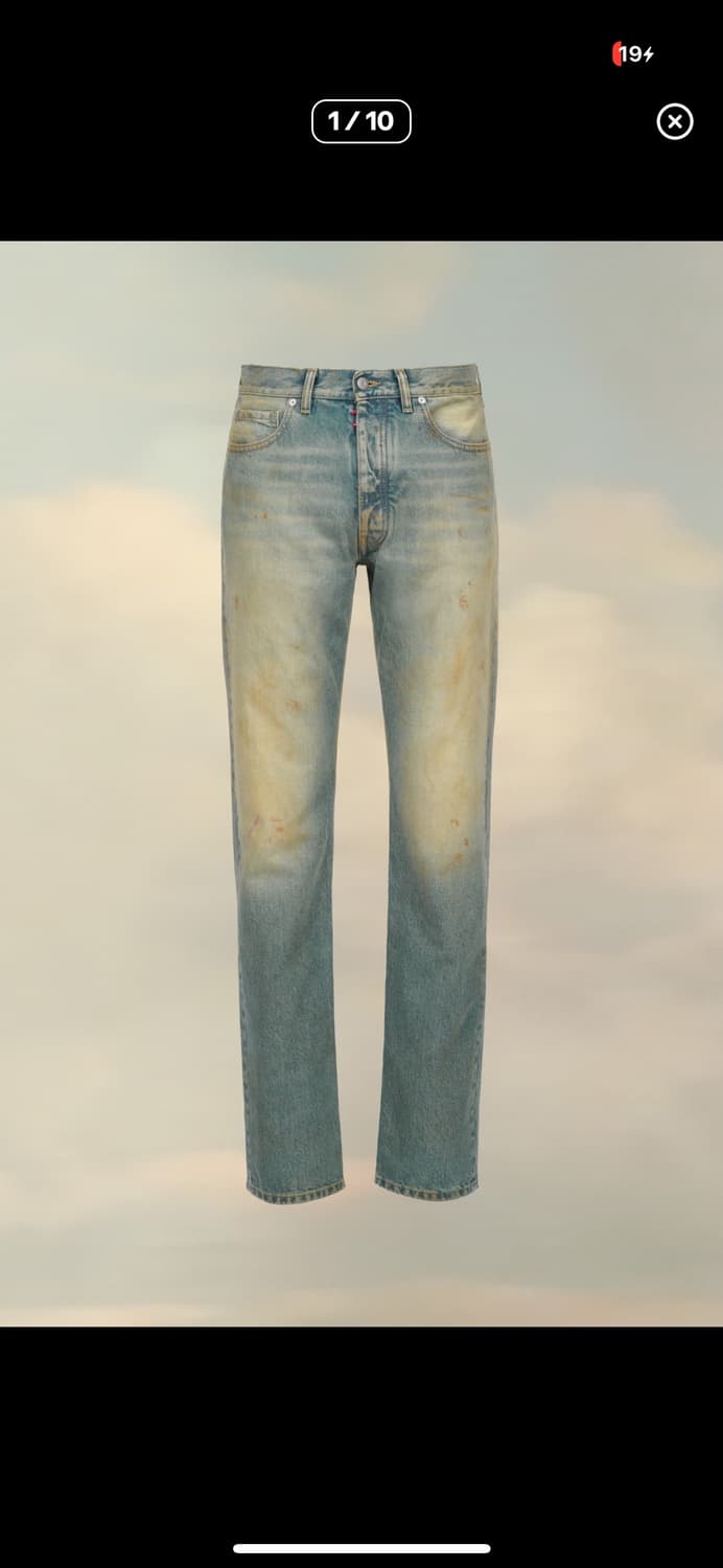 마르지엘라 더티 워싱 진 데님 상품이미지2