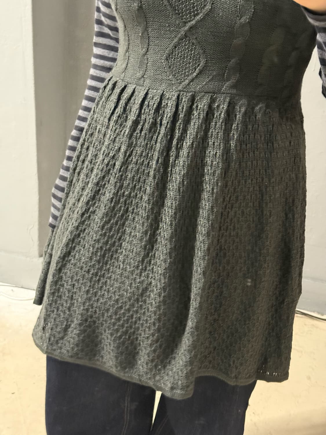 twist detail knit one-piece 상품이미지3