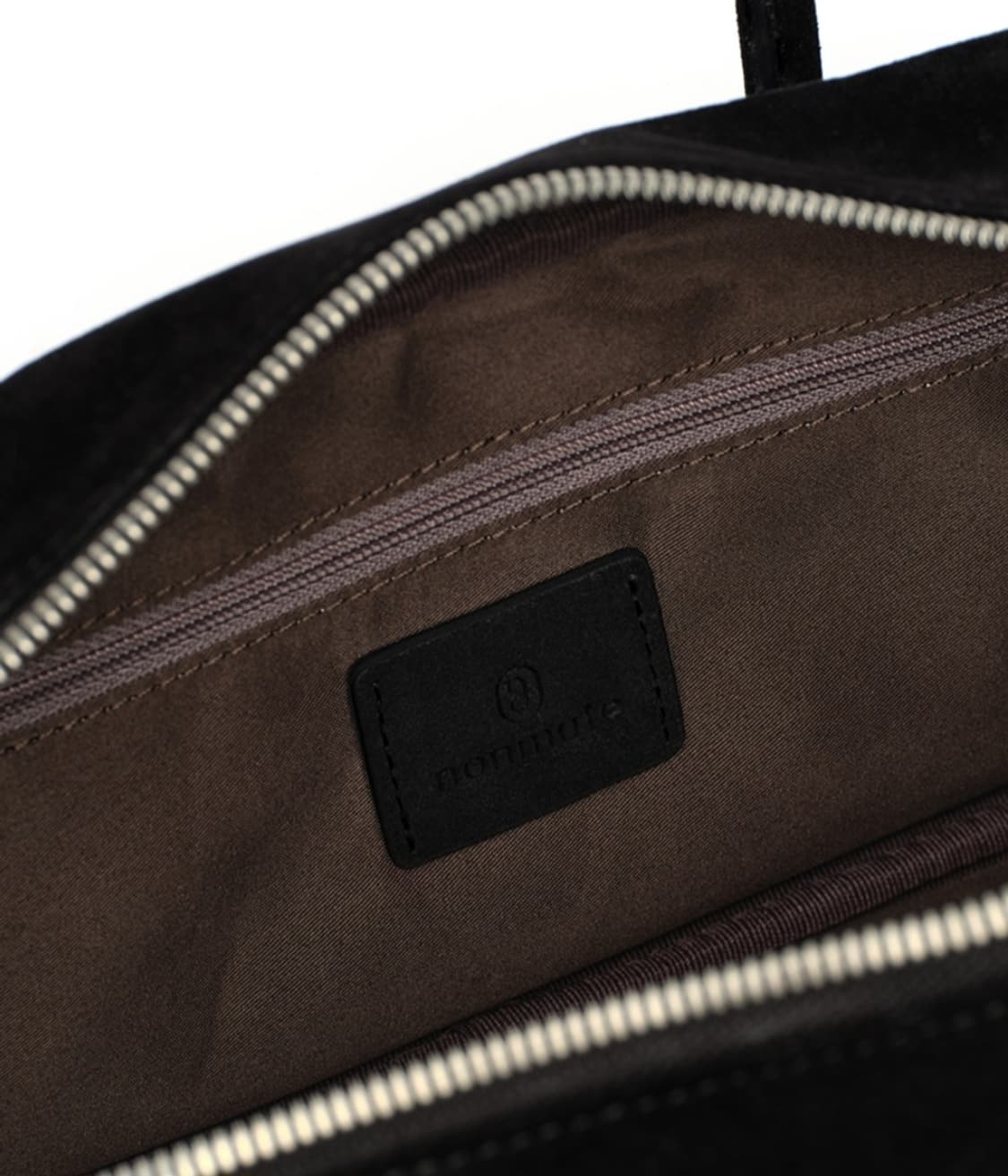 노앤뮤트 바게트 벤토백 스웨이드 블랙 상품이미지5