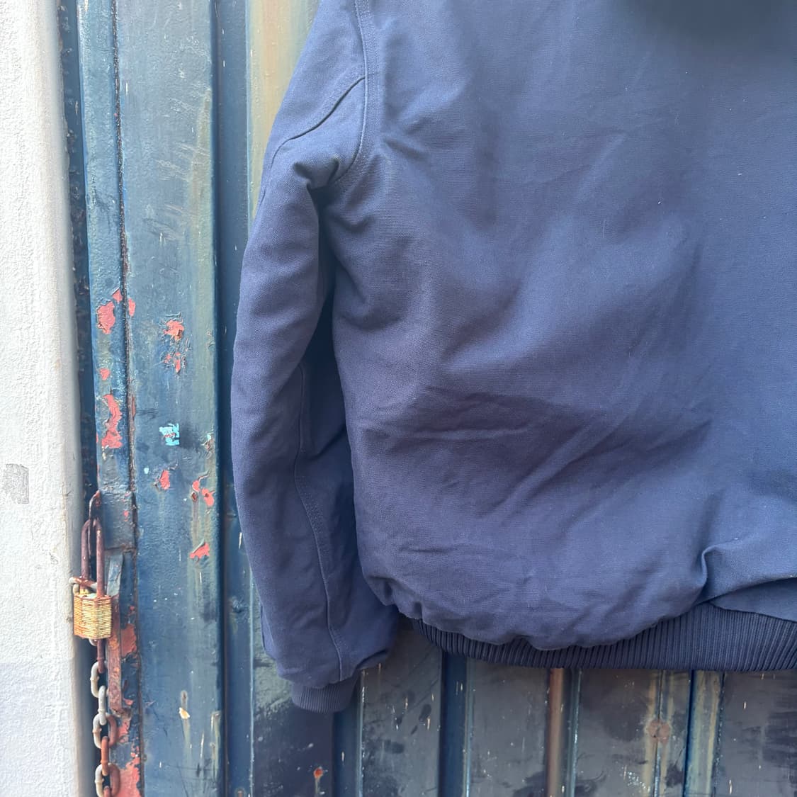 칼하트 다크네이비 J140 퀼트 플란넬 액티브 자켓 상품이미지6
