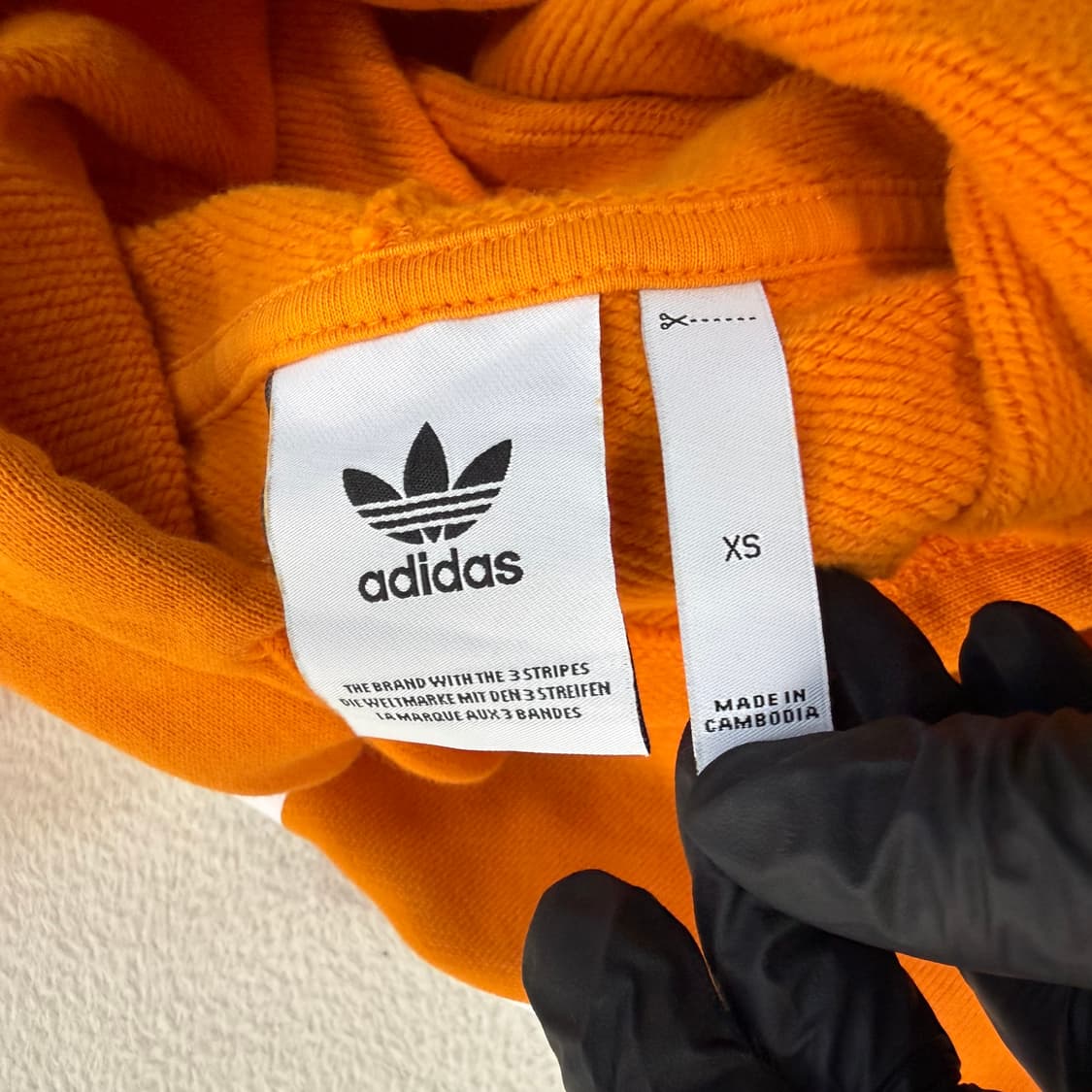 XS 아디다스 오리지널 트레포일 후드티 0423T 상품이미지3