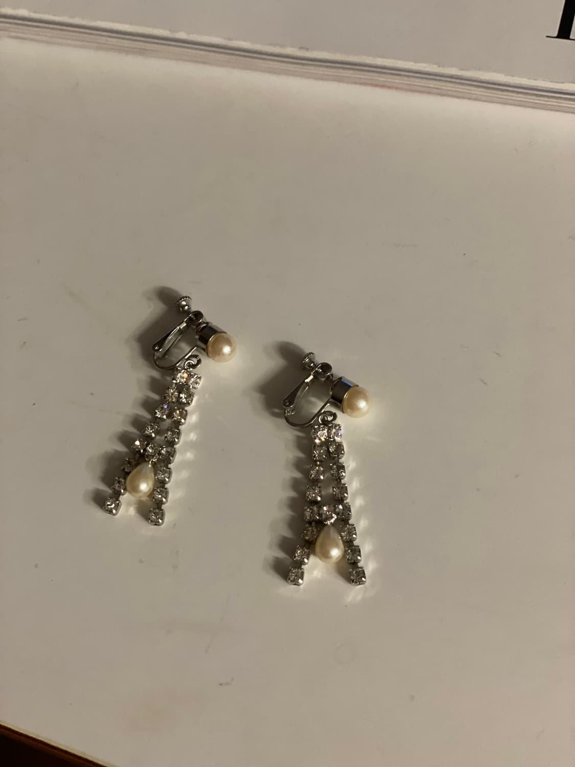 빈티지 큐빅 귀찌 귀걸이 상품이미지3