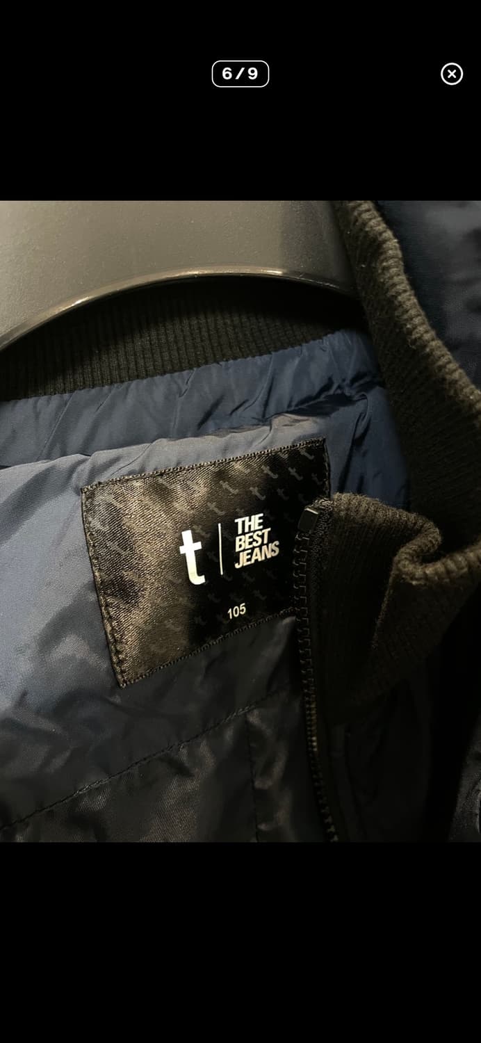 (105) tbj 네이비 락시크 블루종 바람막이 자켓 상품이미지6