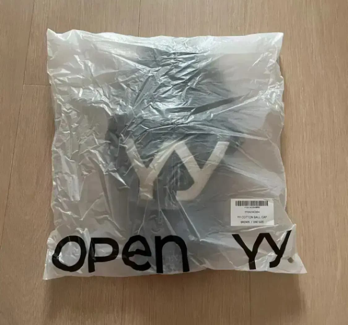 [새상품/당일배송] 오픈와이와이 코튼 볼캡 브라운, Open Yy 모자 상품이미지2