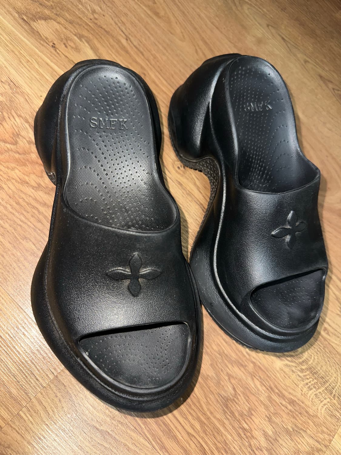 SMFK st 하이힐 웨이브 통굽 슬리퍼 상품이미지2