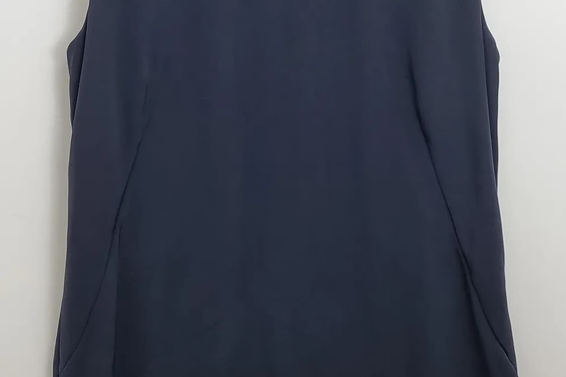 하나에 모리 네이비 고급 원피스 [46] 실크 100% 상품이미지4