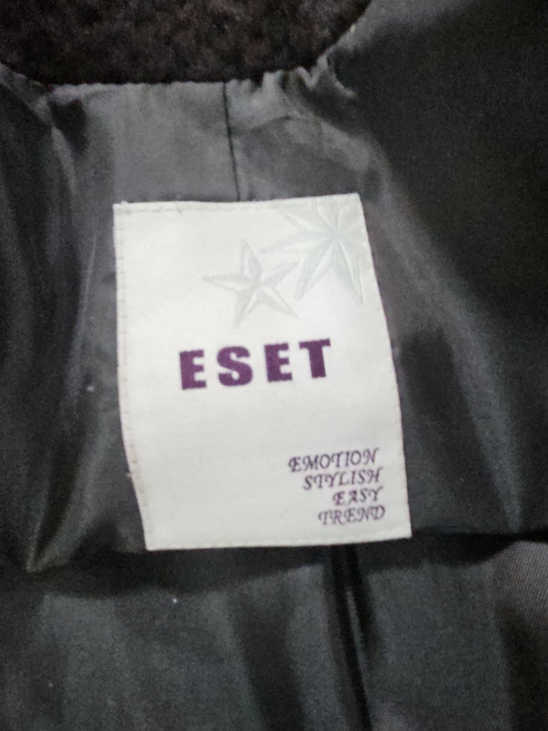 ESET 더블 버튼 브라운 알파카 코트 55 상품이미지5