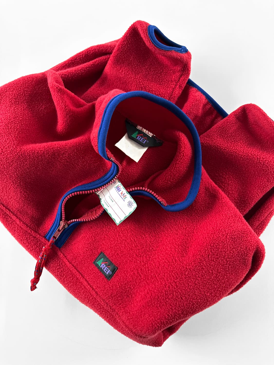 90s 빈티지 REI 하프집 플리스 풀오버 상품이미지1